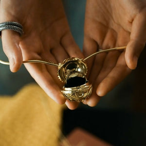 Harry Potter Gold Snitch Ring Box (Ready Stock)