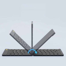 Load image into Gallery viewer, DeLUX MF10 Wireless Bluetooth Folding Keyboard and Mouse Set  (Ready Stock)