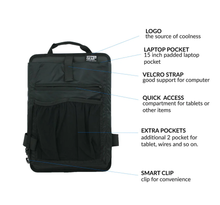 Load image into Gallery viewer, ** Exclusive Offer Now** HyperGear Fast Slot Organizer Black (Ready Stock)