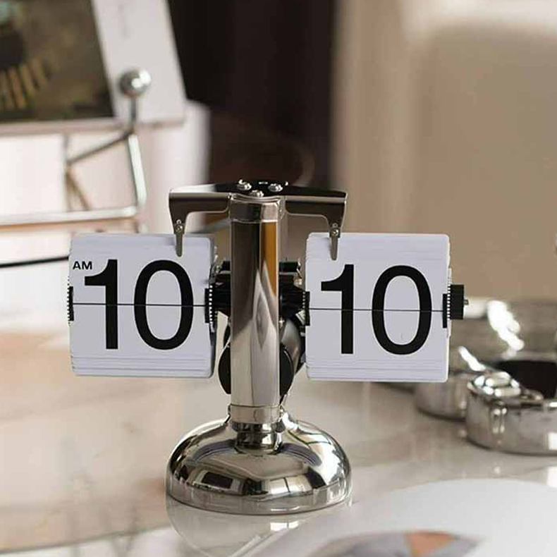 Lighting automatic flipping clock ornament (Ready Stock) – Searching C MY