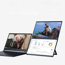 Load image into Gallery viewer, X EQUIP Foldable Dual Screen Portable Monitor (Ready Stock)