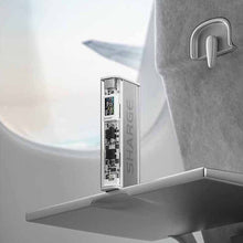 Load image into Gallery viewer, Sharge Flash 140W Silver Wing Pro X1i Transparent Mobile Power Bank (Ready Stock)