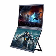 Load image into Gallery viewer, X EQUIP Foldable Dual Screen Portable Monitor (Ready Stock)