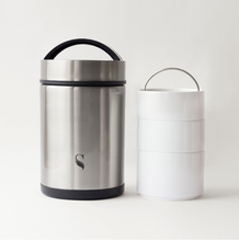 Load image into Gallery viewer, ** Exclusive Offer Now** Swanz Kororo Porcelain Food Warmer (Ready Stock)