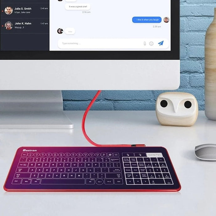 Bastron Glass Smart Keyboard (Ready Stock)