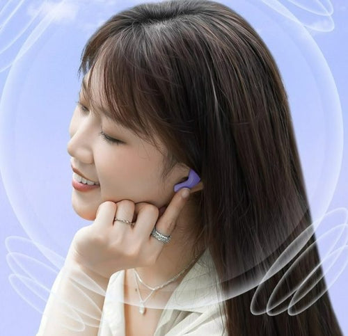 ACEFAST Little Crystal Color Air Wireless Bluetooth Noise cancelling Earphones (Ready Stock)