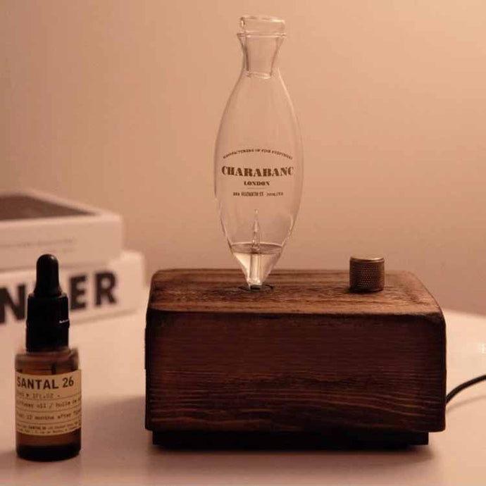 Charabanc Retro Wood Glass Aroma Diffuser (Ready Stock)