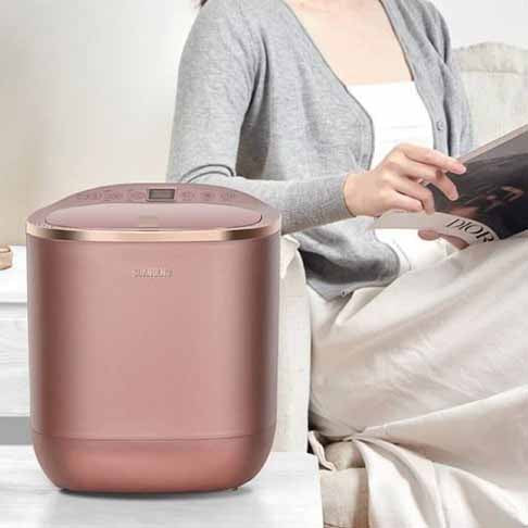 SUANGLNG Fully Automatic Washing Mini Washing Machine  (Ready Stock)