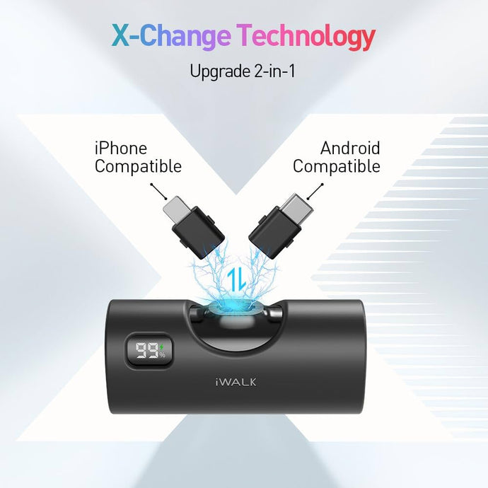IWALK Linkpod X Dual connector upgraded capsule action power supply