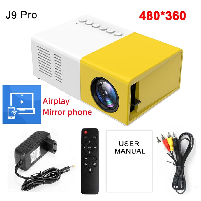 Salanage J9Pro Mini Projector (Ready Stock)